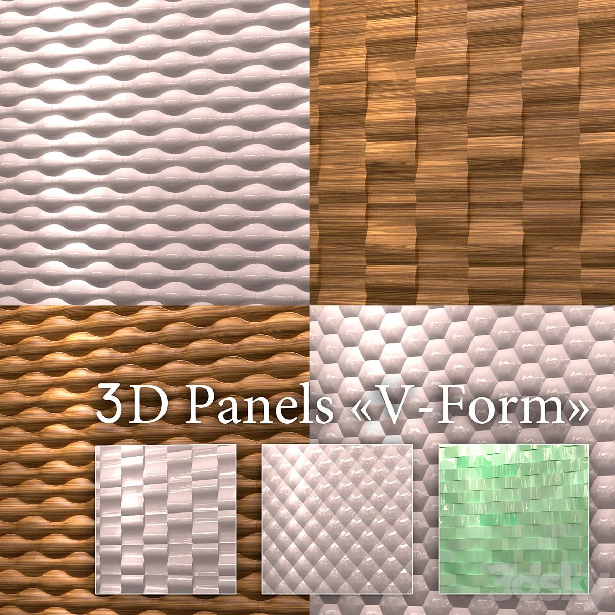 3D Panel V-Form